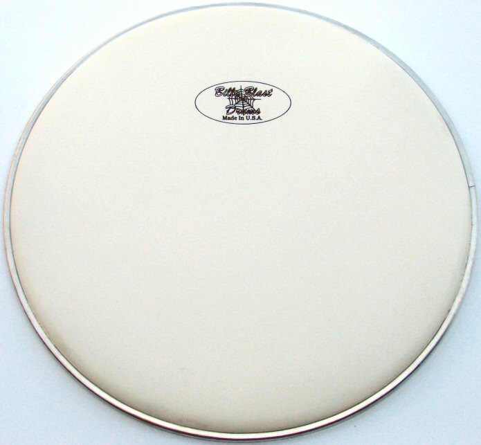 14" White Coated Snare Batter Head